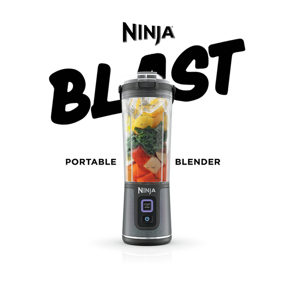 Ninja Blast Portable Cordless Blender (BC151IN) | 530ml, USB-C Rechargeable | Leak-Proof Lid
